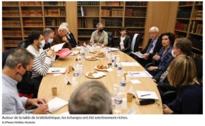 Rencontre Procureur Général et Première Présidente - Palais de Justice Poitiers